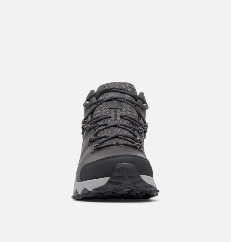 Men's Peakfreak II Mid Outdry Leather Hiking Shoe, Color: Ti Grey Steel, Dark Grey, image 7