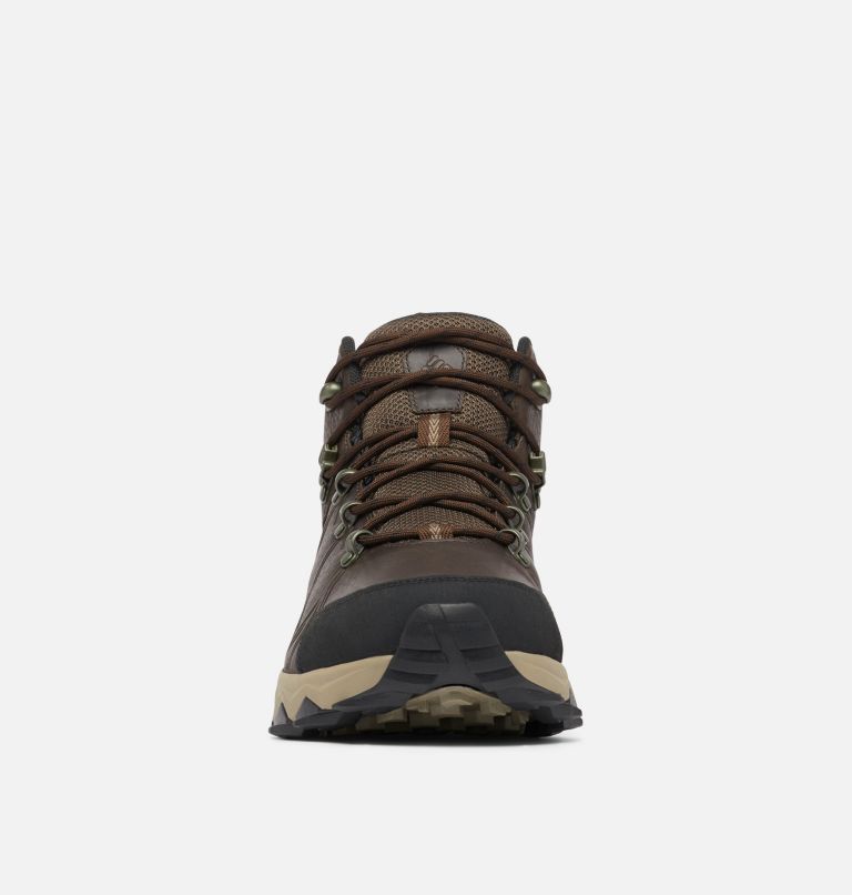 Men's Peakfreak II Mid Outdry Leather Hiking Shoe, Color: Cordovan, Black, image 7