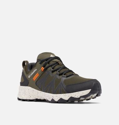 Zapatillas de senderismo Peakfreak II Outdry para hombre, Color: Deep Olive, Desert Sun, image 15