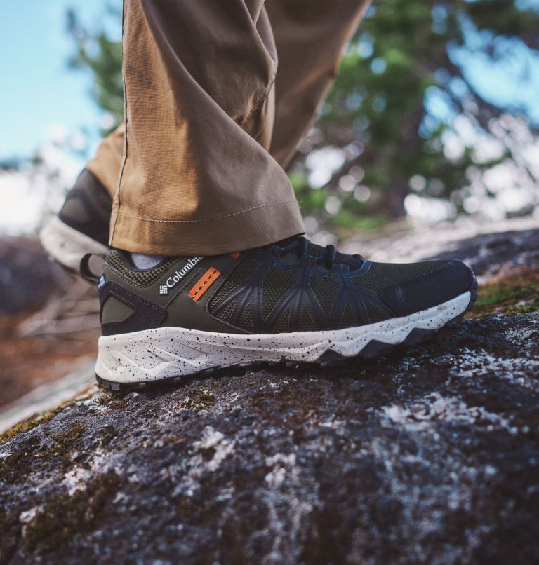 Peakfreak II Outdry Wanderschuhe für Männer, Color: Deep Olive, Desert Sun, image 11