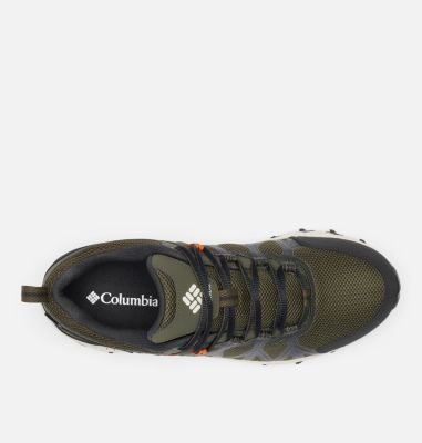 Zapatillas de senderismo Peakfreak II Outdry para hombre, Color: Deep Olive, Desert Sun, image 16