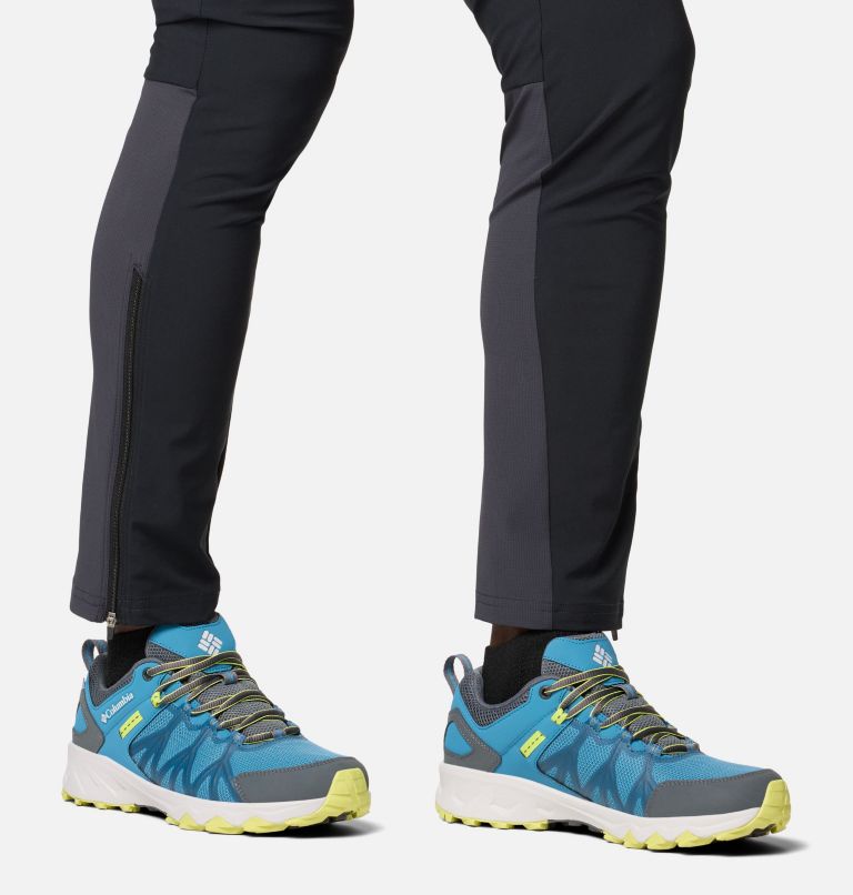 Peakfreak II Outdry Wanderschuhe für Männer, Color: Mineral Blue, Fresh Kiwi, image 10