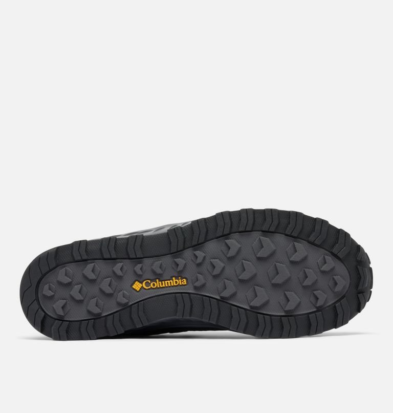 Men's Trailstorm Ascend Waterproof Shoe, Color: Dark Grey, Golden Yellow, image 5