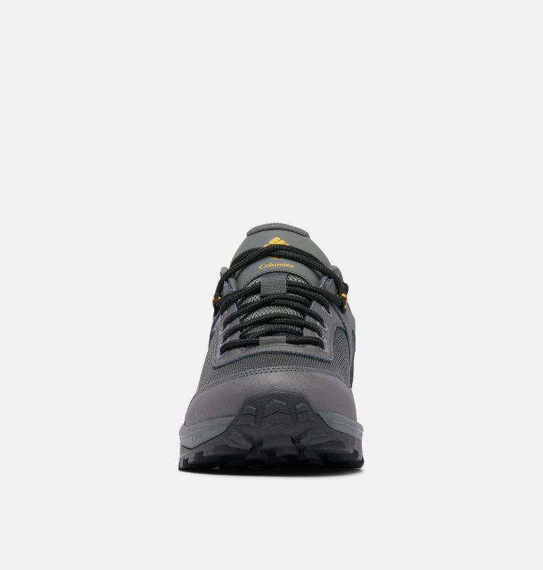 Men's Trailstorm Ascend Waterproof Shoe, Color: Dark Grey, Golden Yellow, image 8