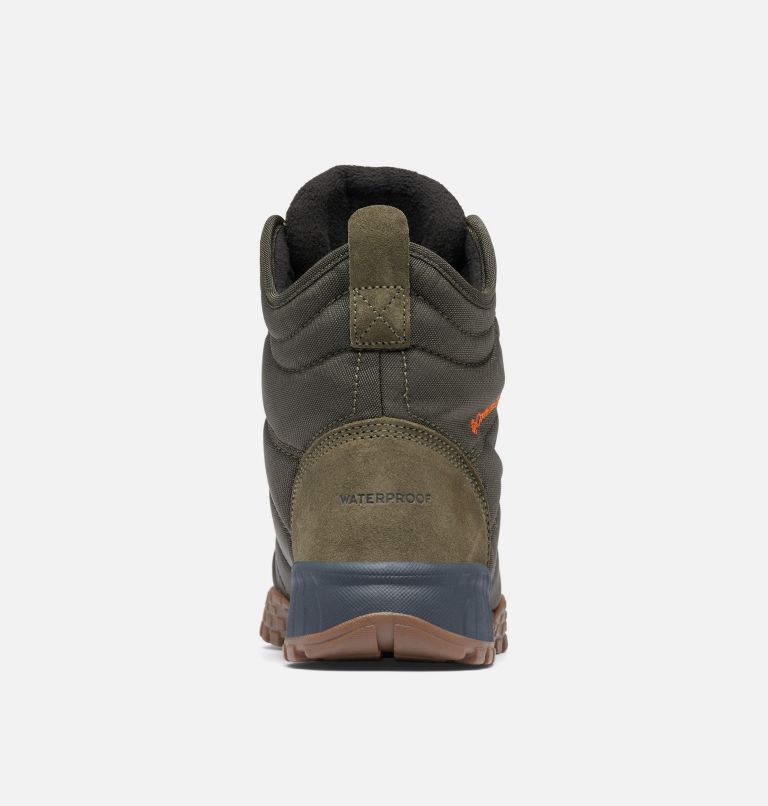 Men's Fairbanks II Omni-Heat Waterproof Winter Boots, Color: Deep Olive, Desert Sun, image 2