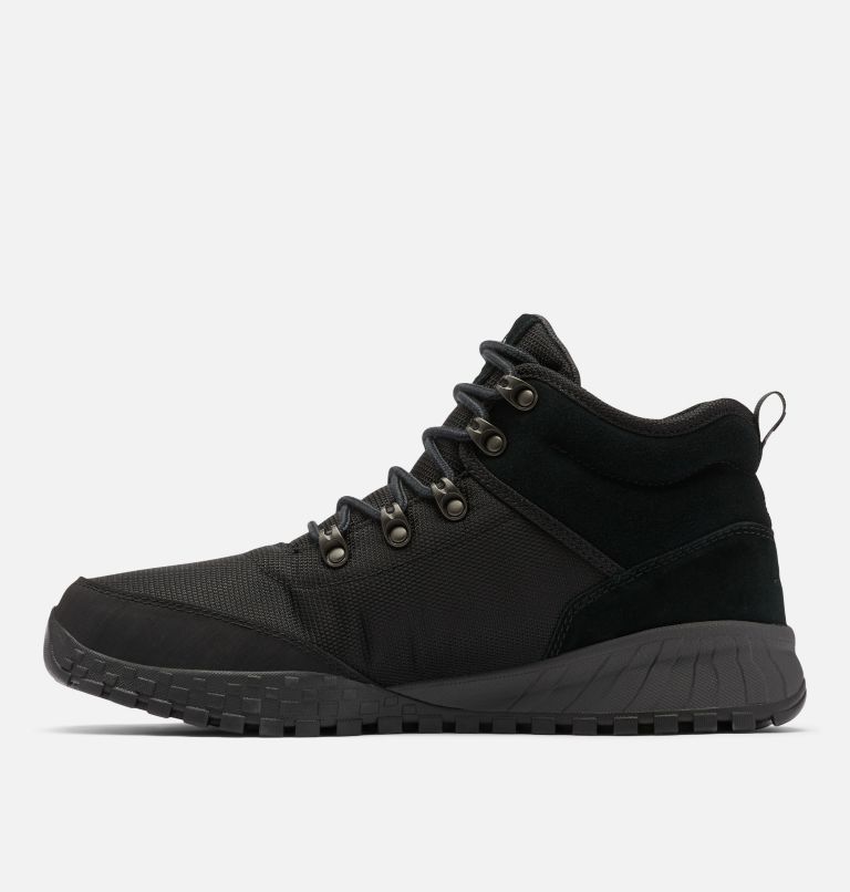 Zapatillas para caminar impermeables de media caña Fairbanks II para hombre, Color: Black, Shark, image 6