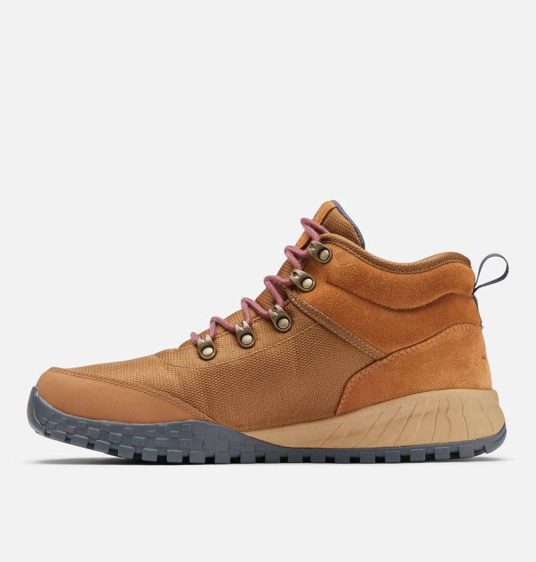 Zapatillas para caminar impermeables de media caña Fairbanks II para hombre, Color: Elk, Graphite, image 6