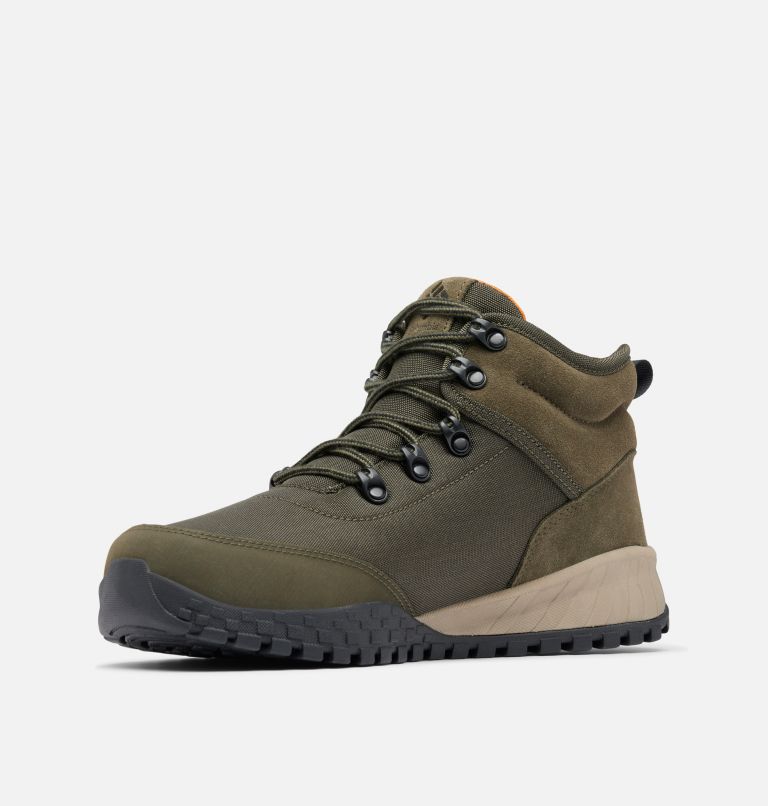 Zapatillas para caminar impermeables de media caña Fairbanks II para hombre, Color: Deep Olive, Desert Sun, image 7