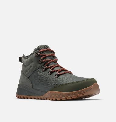 Men's Fairbanks Mid Boot, Color: Gravel, Dark Moss, image 3