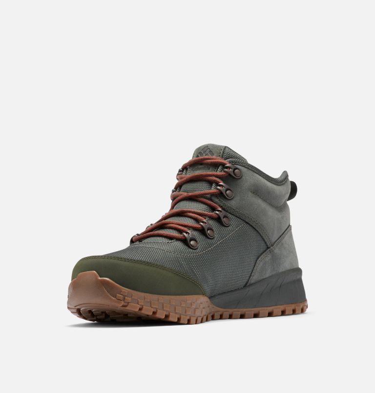 Men's Fairbanks Mid Boot, Color: Gravel, Dark Moss, image 7