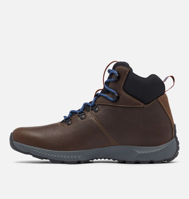 Men's Landroamer Explorer Waterproof Boot, Color: Espresso II, Warp Red, image 5