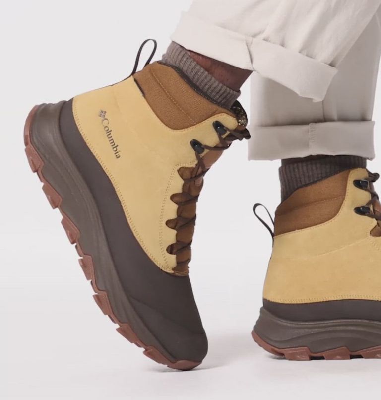 Botas de invierno impermeables Expeditionist Shield II para hombre, Color: Curry, Light Brown
