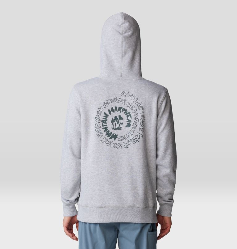 Men's Type Swirl Pullover Hoody, Color: Hardwear Grey Heather, image 2