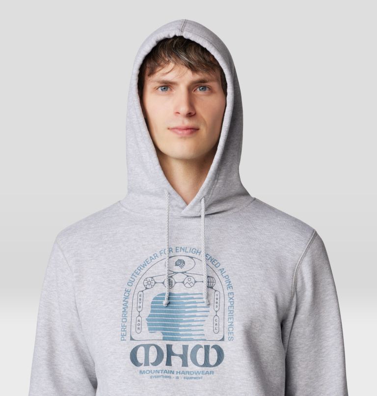 Chandail à capuchon en polaire Experiences Pullover, Color: Hardwear Grey Heather, image 4
