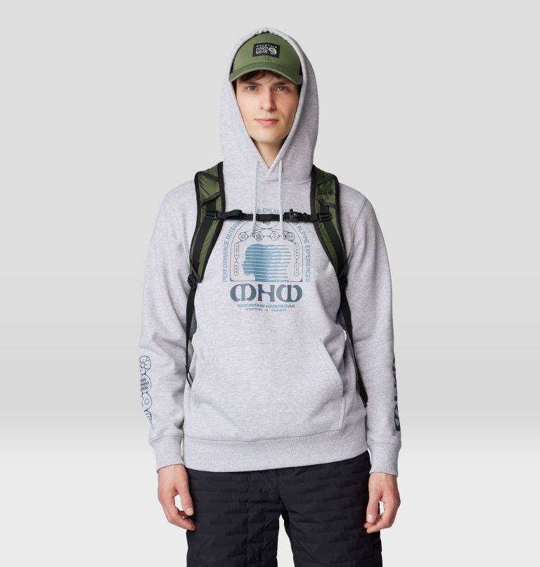 Chandail à capuchon en polaire Experiences Pullover, Color: Hardwear Grey Heather, image 6