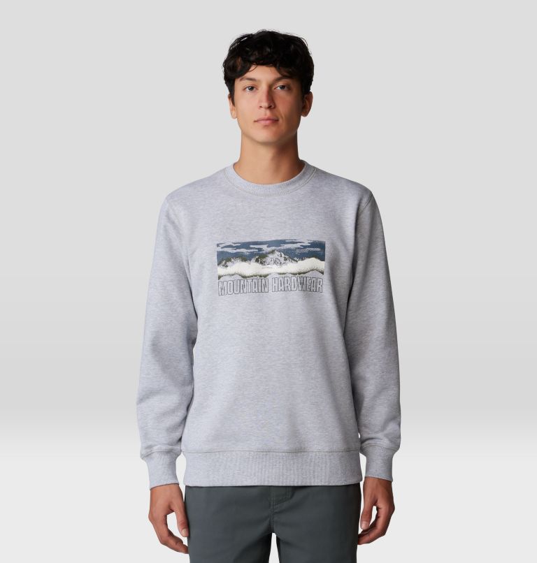 Men's Mt. Whitney Crew Sweatshirt, Color: Hardwear Grey Heather, image 1
