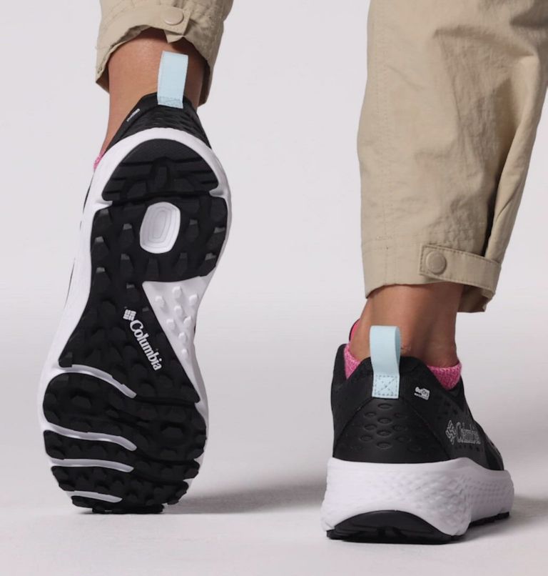 Women's Konos TRS OutDry Shoe - Wide, Color: Black, Ultra Pink