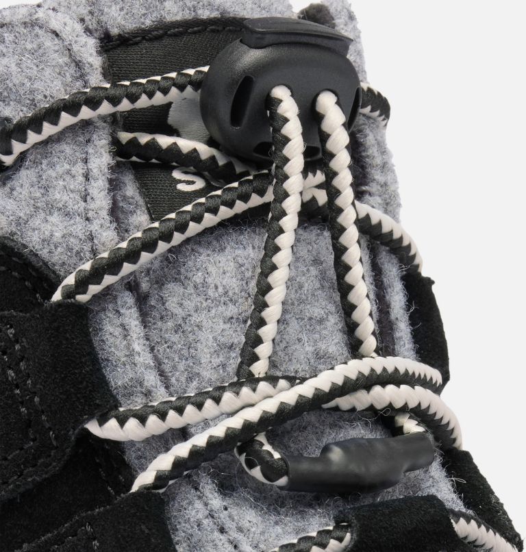 Youth OUT N ABOUT IV CHILLZ Waterproof Winter Boots, Color: Black, Chalk, image 8
