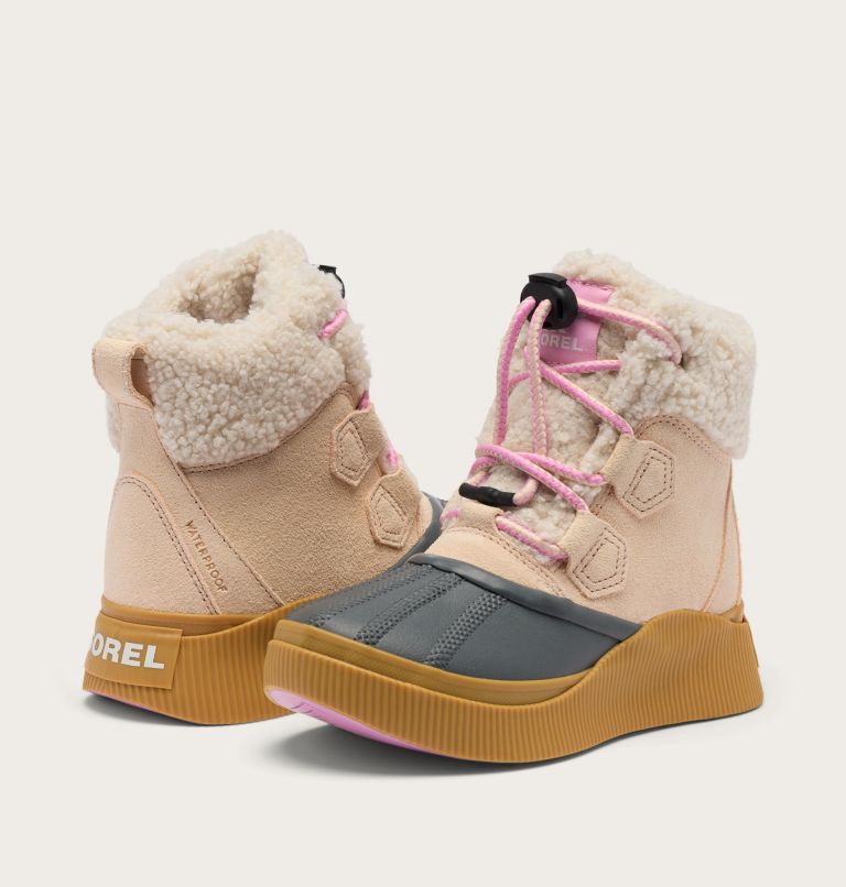 OUT N ABOUT IV Chillz Youth Waterproof Boot, Color: Pearlescent, Gum 16, image 8