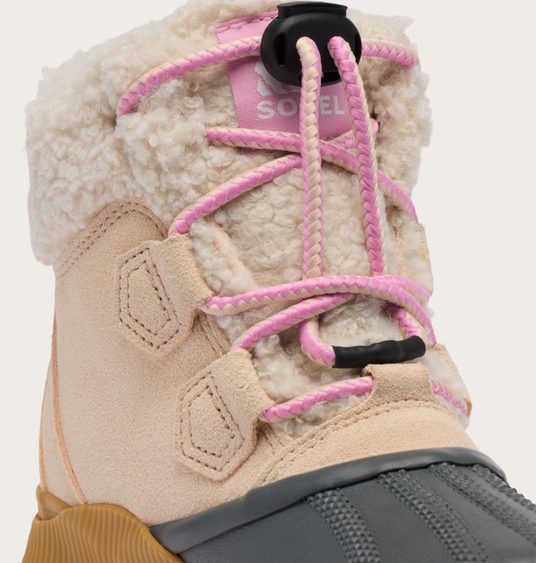 OUT N ABOUT IV Chillz Youth Waterproof Boot, Color: Pearlescent, Gum 16, image 9