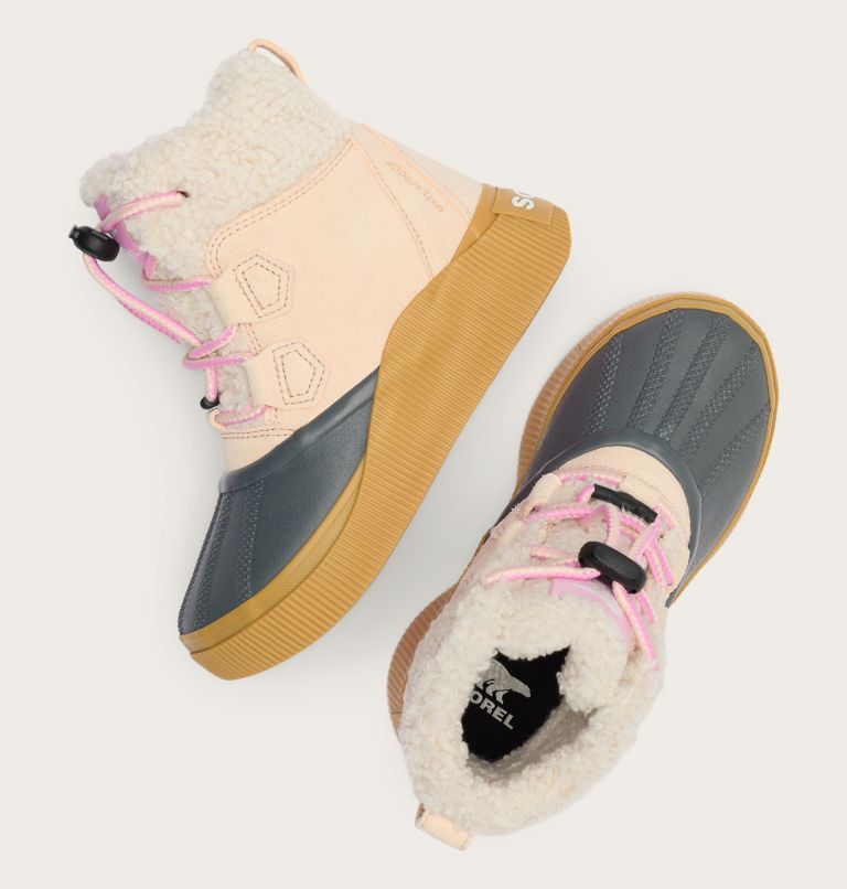 OUT N ABOUT IV Chillz Youth Waterproof Boot, Color: Pearlescent, Gum 16, image 4