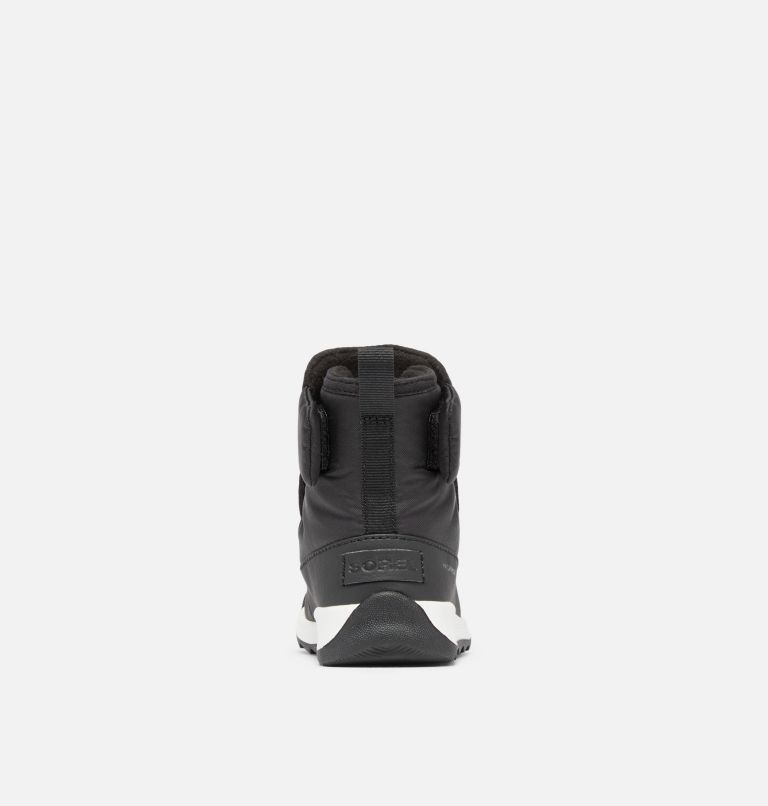 WHITNEY II Plus Children's Waterproof Bootie, Color: Black, Sea Salt, image 3