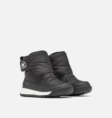 WHITNEY II Plus Bottines imperméables pour enfants, Color: Black, Sea Salt, image 10