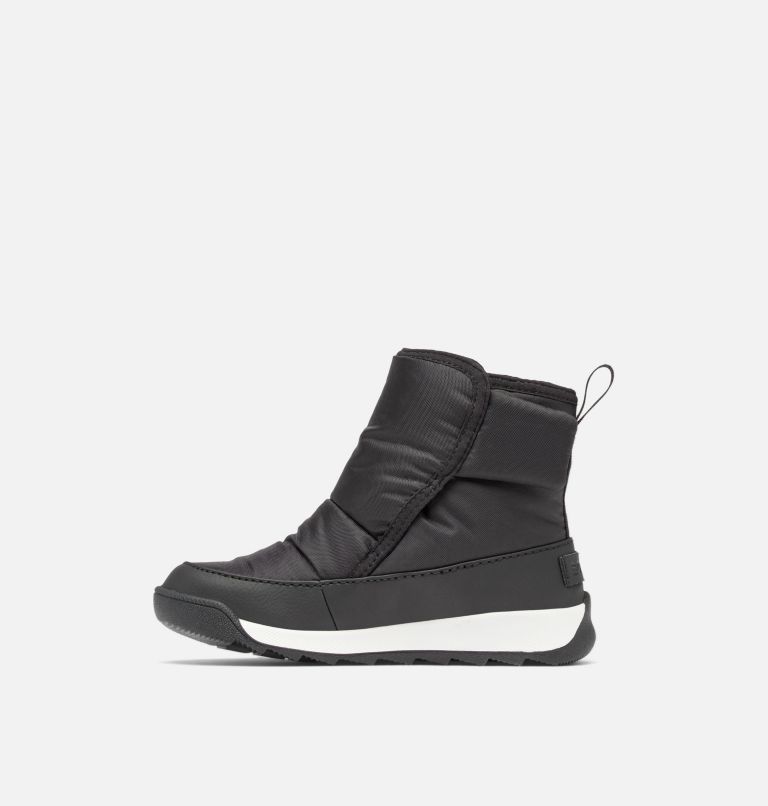 WHITNEY II Plus Children's Waterproof Bootie, Color: Black, Sea Salt, image 4