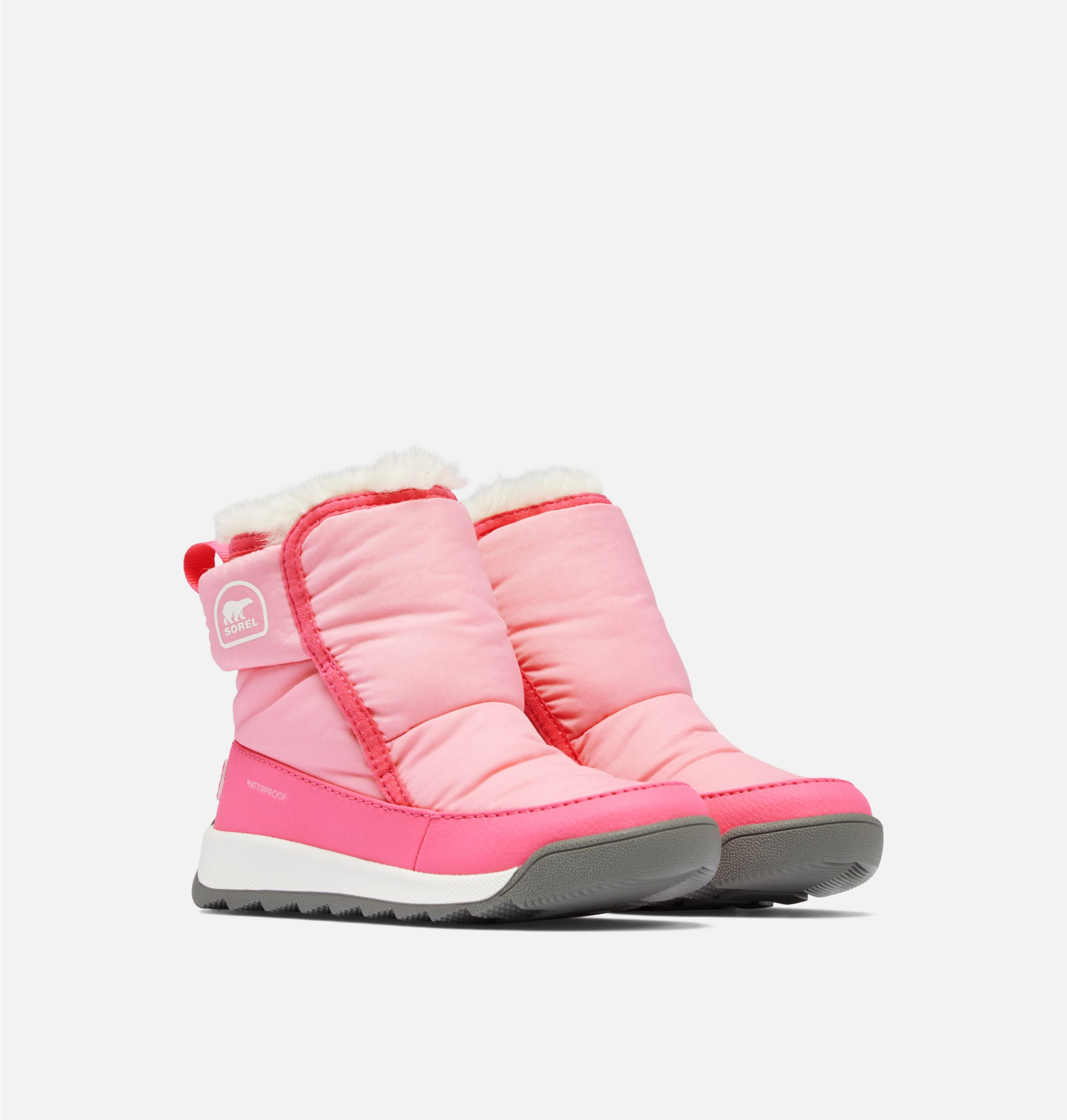 Pink sorel boots on sale