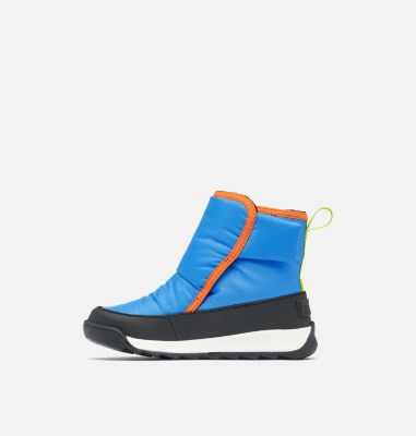 WHITNEY II Plus Toddler Waterproof Bootie, Color: Harbor Blue, Jet, image 4