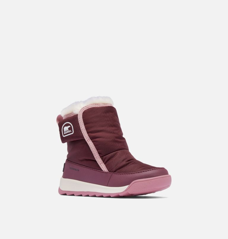 WHITNEY II Plus Toddler Waterproof Bootie, Color: Epic Plum, Dazed Mauve, image 7