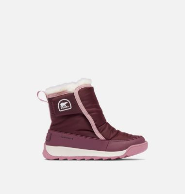 WHITNEY II Plus Bottines imperméables pour enfants, Color: Epic Plum, Dazed Mauve, image 9