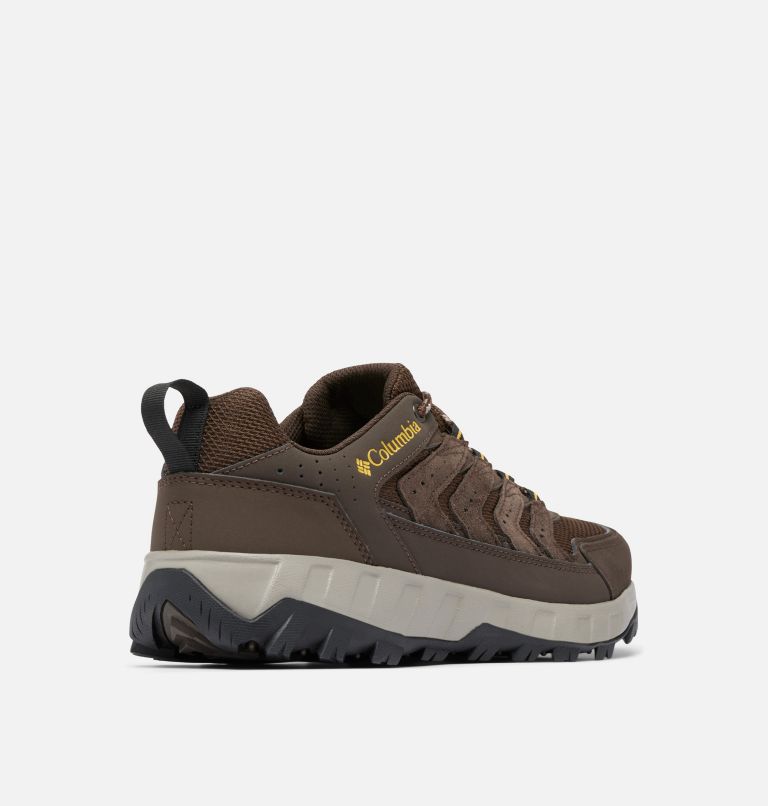 Men's Strata Trail Low Shoe, Color: Cordovan, Golden Yellow, image 9