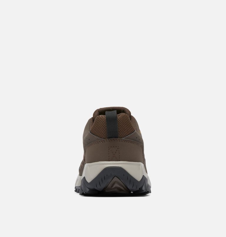 Men's Strata Trail Low Shoe, Color: Cordovan, Golden Yellow, image 2