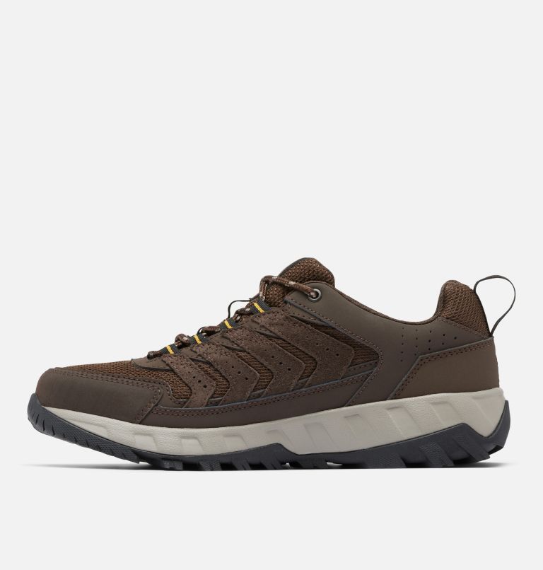 Men's Strata Trail Low Shoe, Color: Cordovan, Golden Yellow, image 6