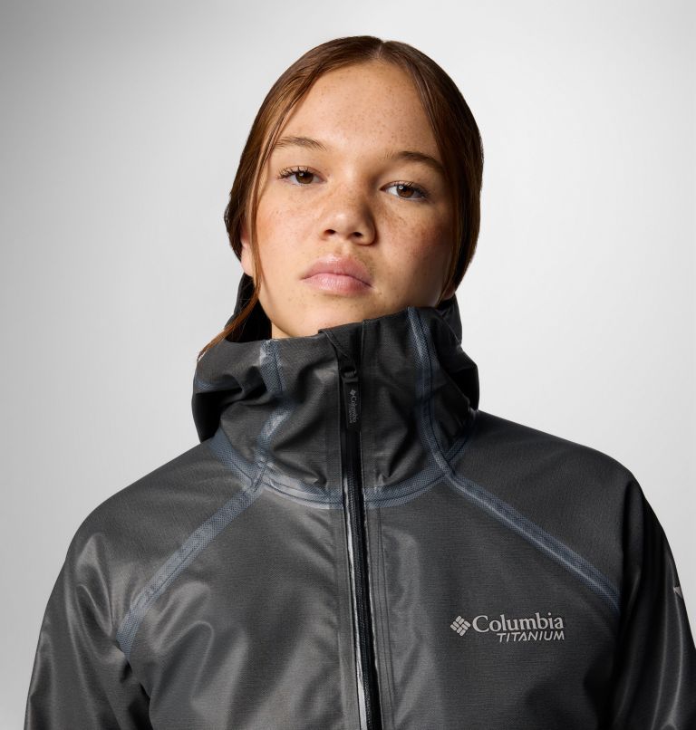 Columbia Women s Outdry Extreme Reign II Jacket Xs Black