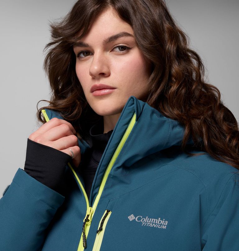 Women's Explorers Edge II Insulated Jacket, Color: Everblue, image 7