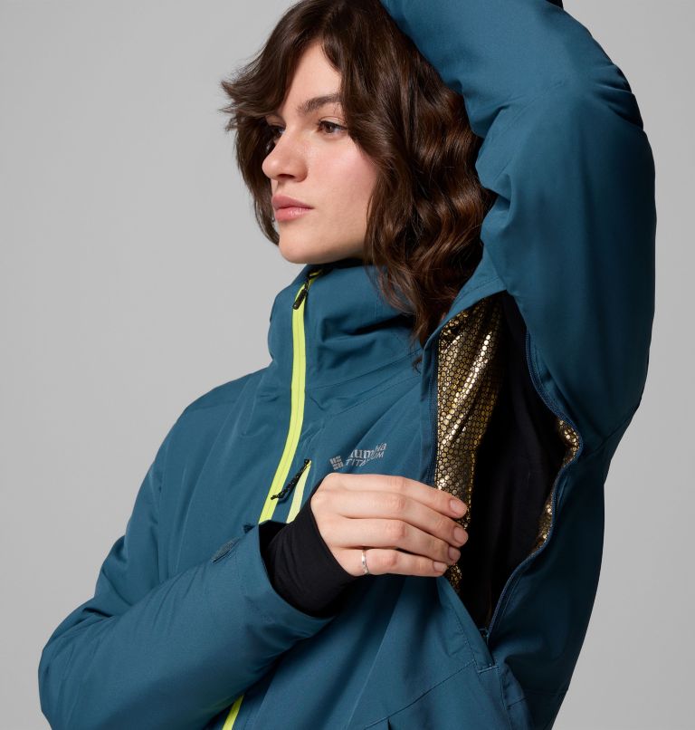 Women's Explorers Edge II Insulated Jacket, Color: Everblue, image 8