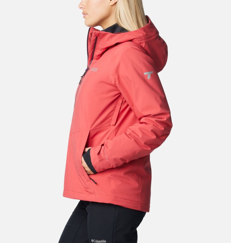 Women's Explorers Edge II Insulated Jacket, Color: Daredevil, image 3