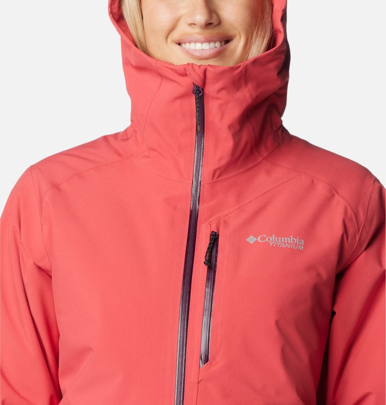Women's Explorers Edge II Insulated Jacket, Color: Daredevil, image 4
