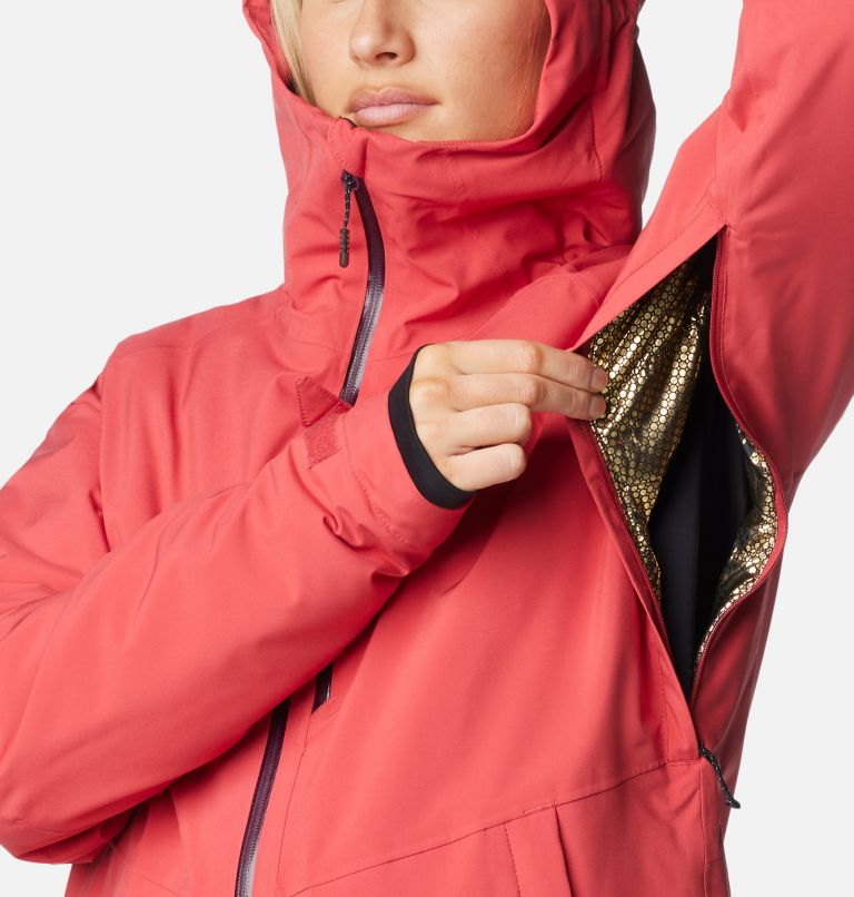 Women's Explorers Edge II Insulated Jacket, Color: Daredevil, image 8