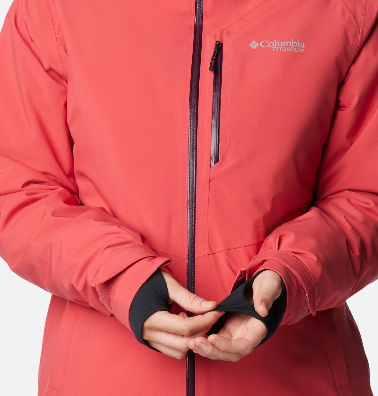 Women's Explorers Edge II Insulated Jacket, Color: Daredevil, image 9