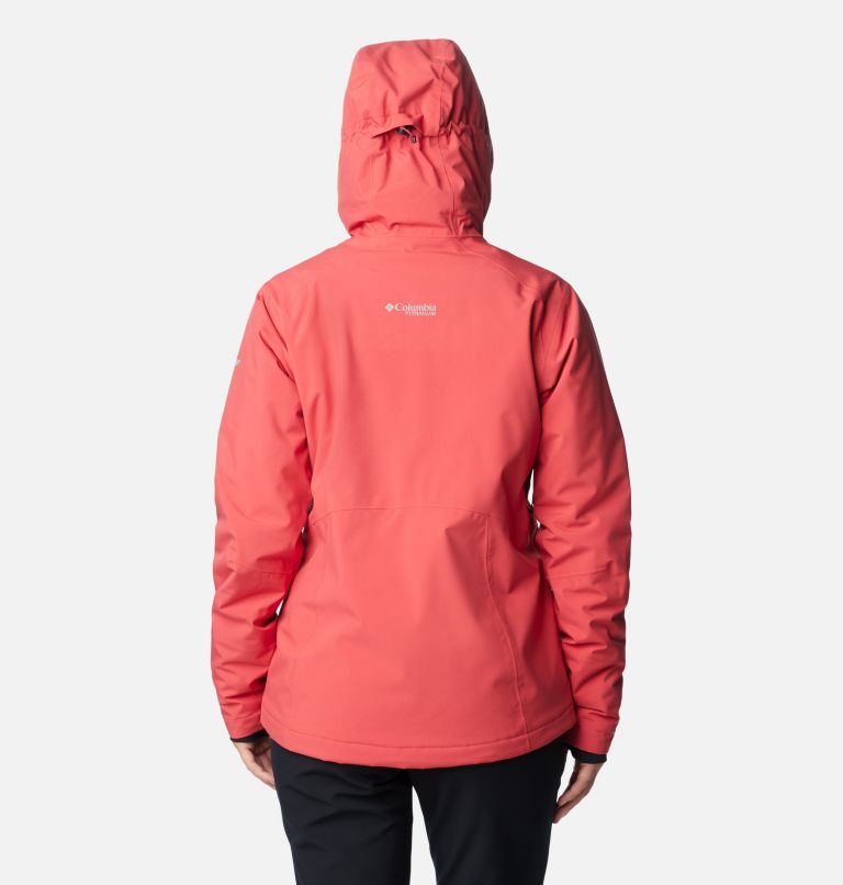 Women's Explorers Edge II Insulated Jacket, Color: Daredevil, image 2