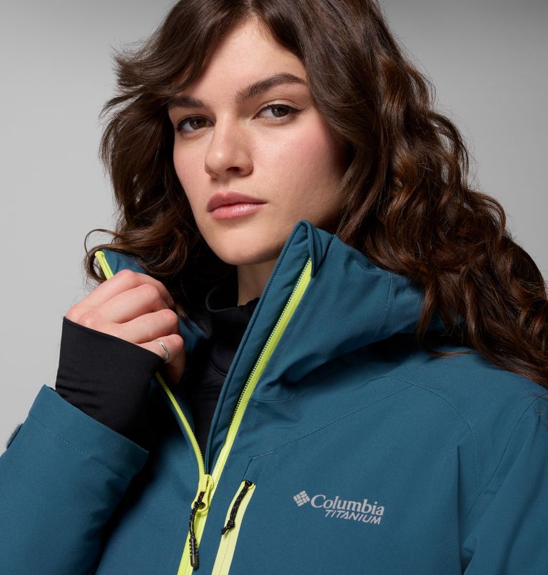 Women's Explorer's Edge II Waterproof Insulated Jacket, Color: Everblue, image 7
