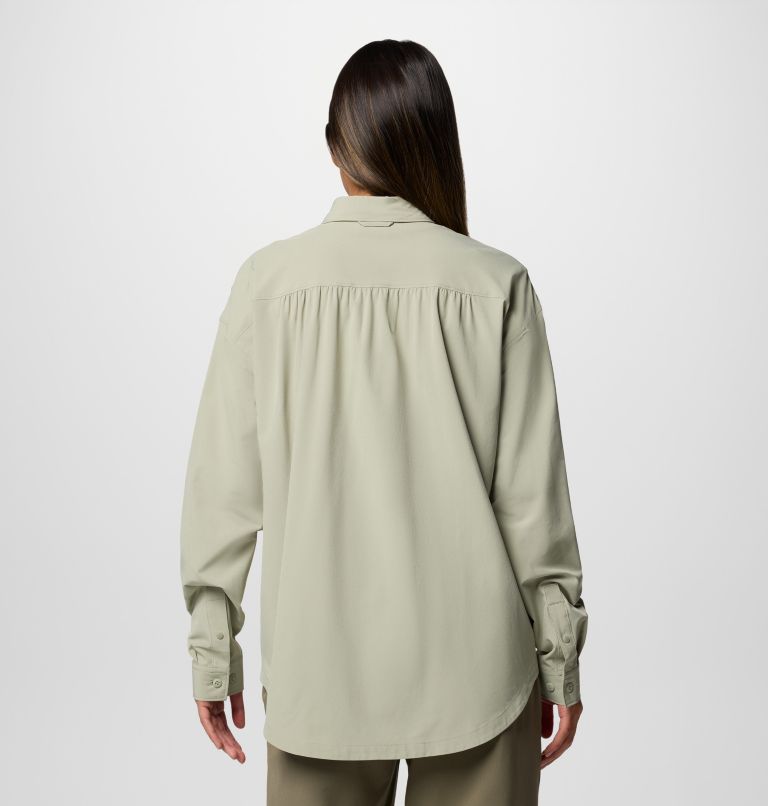 Women's Boundless Trek II Shirt, Color: Safari, image 2