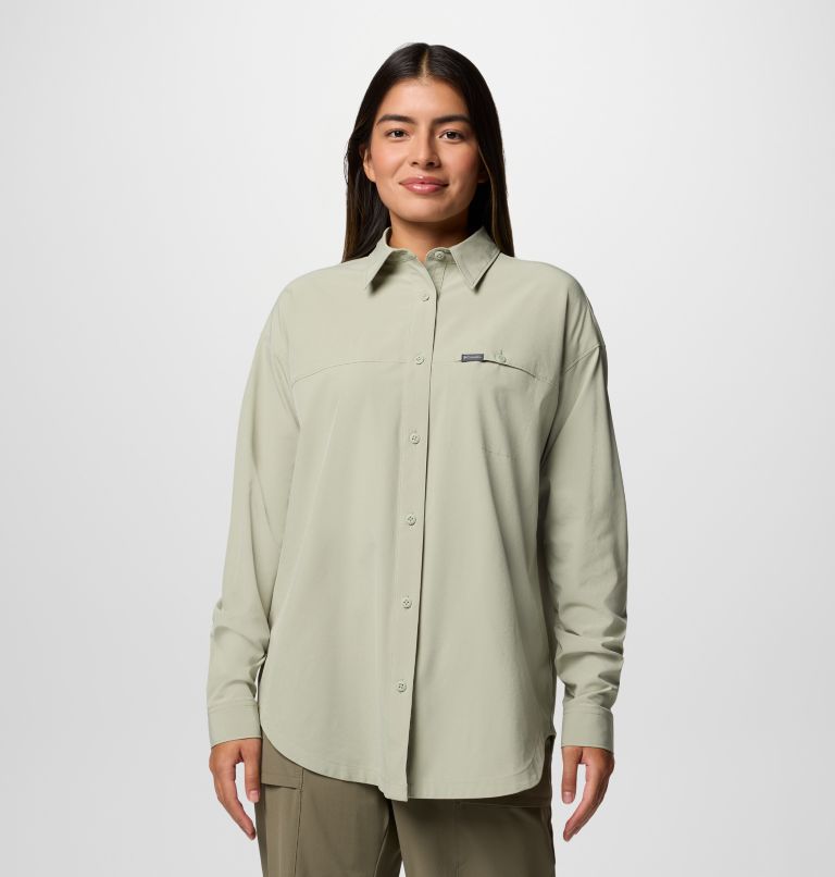 Women's Boundless Trek II Shirt, Color: Safari, image 1