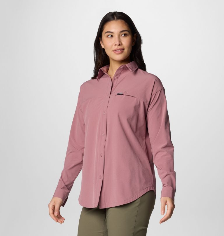 Camisa Boundless Trek II para mujer, Color: Fig, image 4