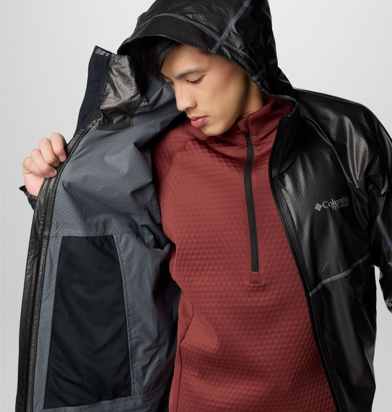 Men's OutDry™ Extreme Mesh Hooded Shell Jacket | Columbia Men's OutDry™ Extreme Mesh Hooded Shell Jacket | Columbia