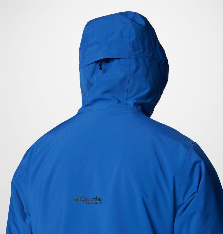 Men's Explorer's Edge II Insulated Jacket, Color: Mountain Blue, image 6