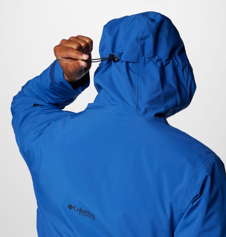 Men's Explorer's Edge II Insulated Jacket, Color: Mountain Blue, image 10